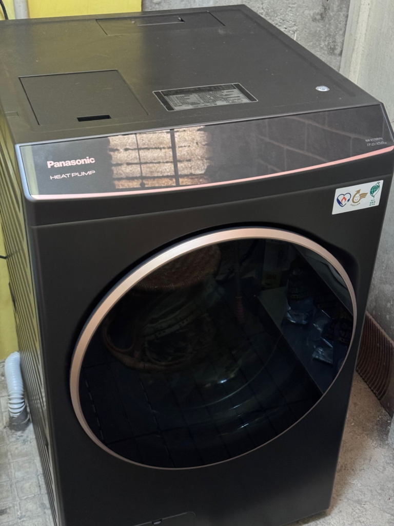 2025年度回顧-育兒空間優化與生活復盤-Panasonic NA-V170RPH智慧聯網溫水滾筒洗衣機